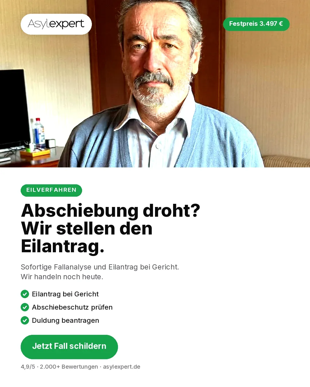 Anzeige zum Thema Abschiebung