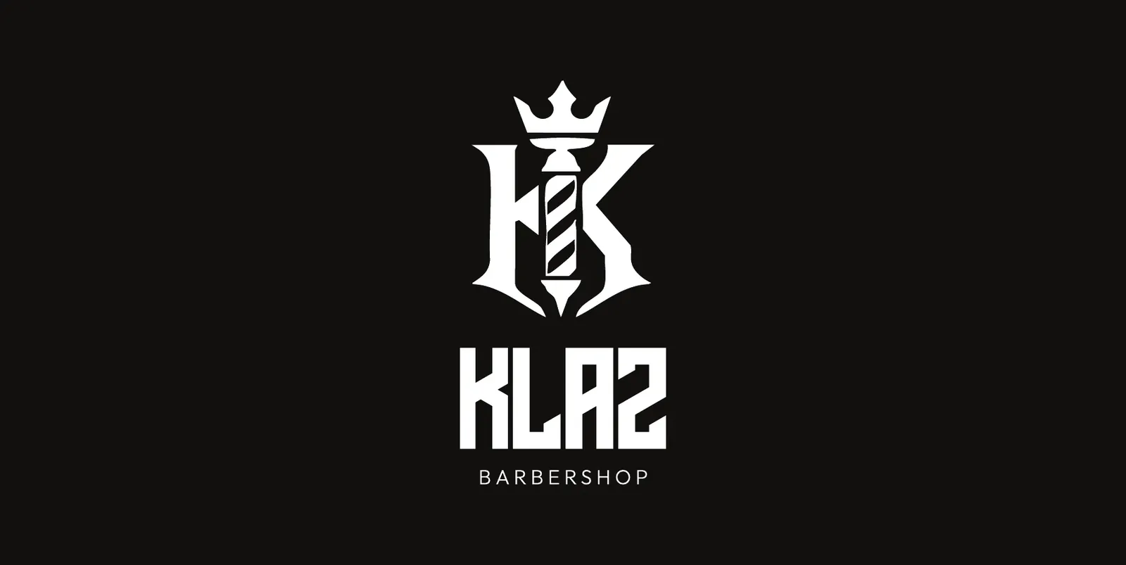 Firmenschild für KLAZ Barbershop in Bühl